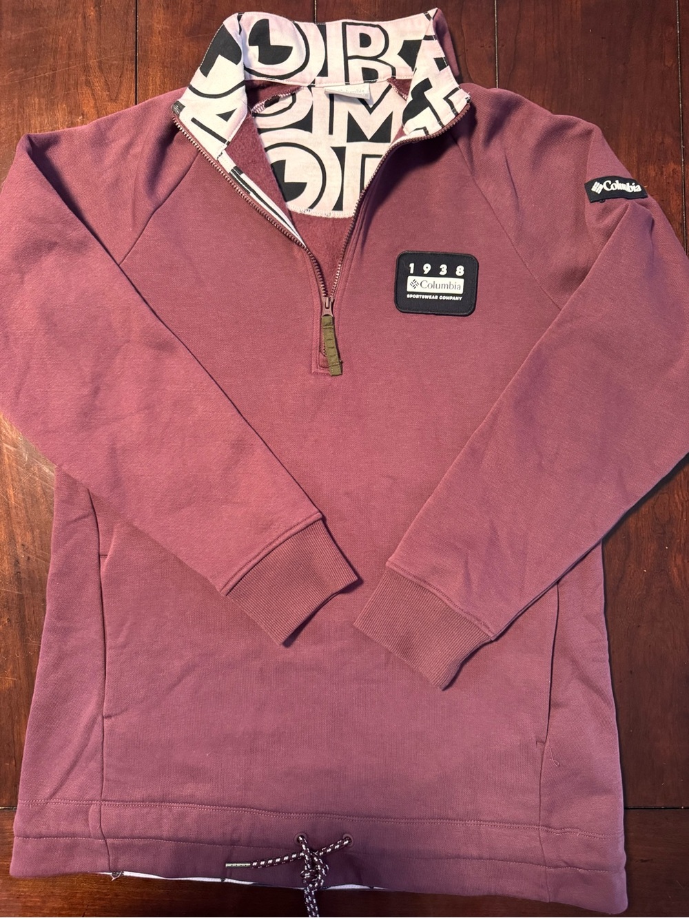 Columbia Women's Dusty Plum Half-Zip Pullover